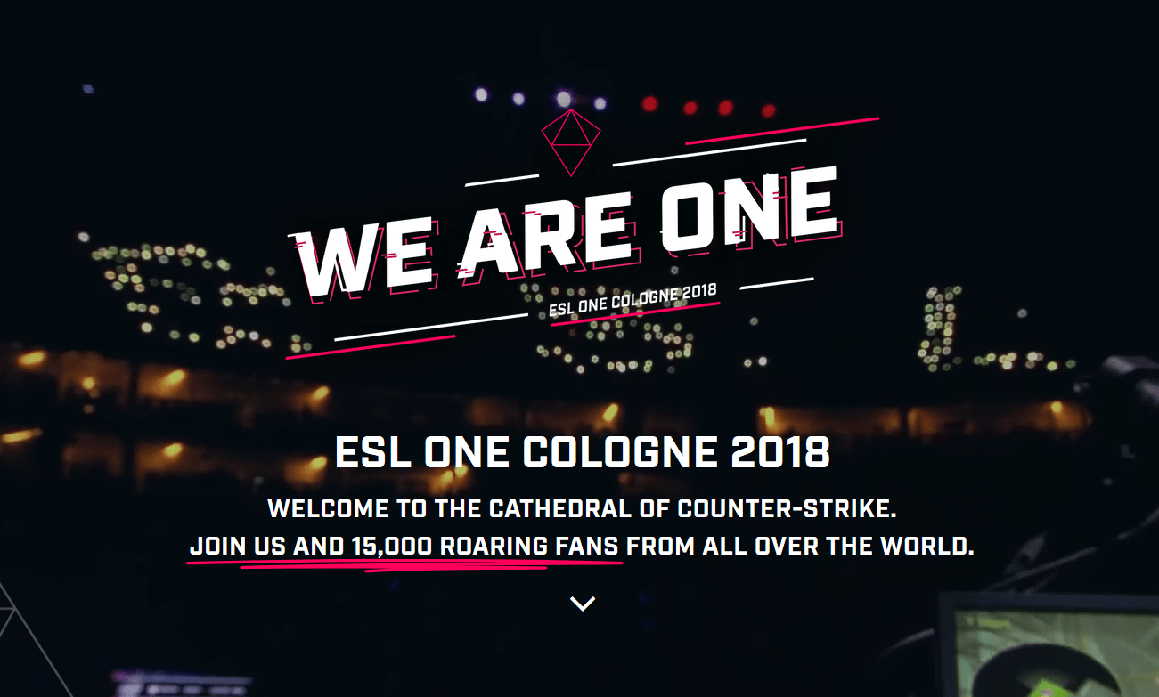ESL One Cologne 2018